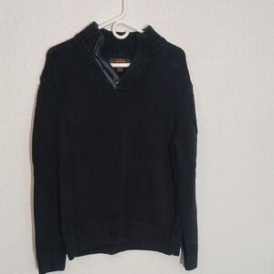 Make Offer Redmond Clothing Outfitters Classic Black Zip Up Sweater
